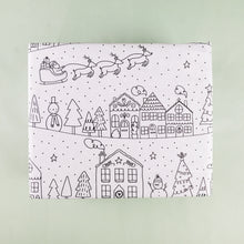 Load image into Gallery viewer, Winter scene tissue paper