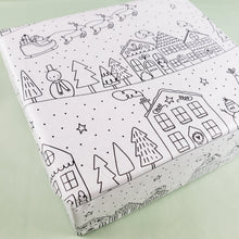 Load image into Gallery viewer, Winter scene tissue paper