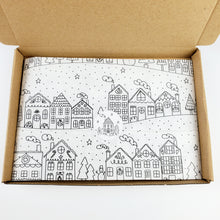 Load image into Gallery viewer, Winter scene tissue paper