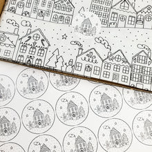 Load image into Gallery viewer, Winter scene stickers