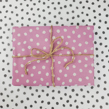 Load image into Gallery viewer, Spotty pink tissue paper