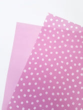 Load image into Gallery viewer, Spotty pink tissue paper