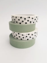 Load image into Gallery viewer, Sage green paper packaging tape - 25mm