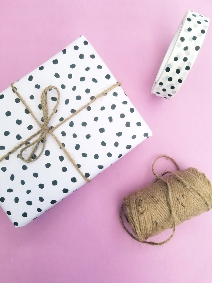 END OF LINE SALE - recycled wrapping paper - 50% OFF