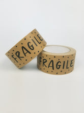 Load image into Gallery viewer, Fragile paper packaging tape - 50mm brown