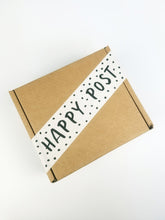 Load image into Gallery viewer, Pack of 6 eco-friendly patterned packaging tapes.