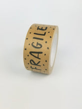 Load image into Gallery viewer, Fragile paper packaging tape - 50mm brown
