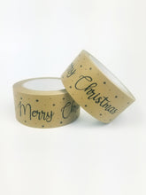 Load image into Gallery viewer, Merry Christmas kraft paper packaging tape - 50mm