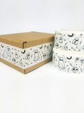 Load image into Gallery viewer, Halloween paper packaging tape - 50mm white