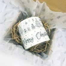 Load image into Gallery viewer, Christmas Trees & Snowflakes tissue paper