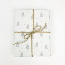 Load image into Gallery viewer, Christmas Trees & Snowflakes tissue paper