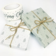 Load image into Gallery viewer, Christmas Trees & Snowflakes tissue paper