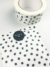 Load image into Gallery viewer, 'Recycle Me' spotty stickers made from 100% recycled paper.