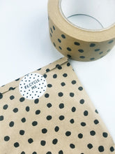Load image into Gallery viewer, Brown paper bags - Polka dot