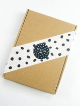 Load image into Gallery viewer, 'Recycle Me' spotty stickers made from 100% recycled paper.