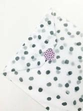 Load image into Gallery viewer, Small polka dot stickers made from 100% recycled paper.