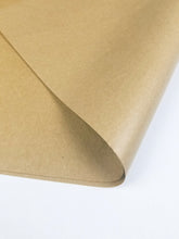 Load image into Gallery viewer, 100% recycled natural kraft brown tissue paper