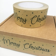 Load image into Gallery viewer, Merry Christmas kraft paper packaging tape - 50mm