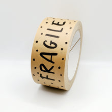 Load image into Gallery viewer, Fragile paper packaging tape - 50mm brown