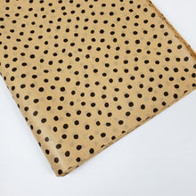 Load image into Gallery viewer, Polka dot Kraft brown tissue paper
