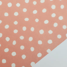 Load image into Gallery viewer, Spotty dusky rose tissue paper