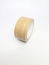 Load image into Gallery viewer, 'Thank You' paper packaging tape - 50mm brown
