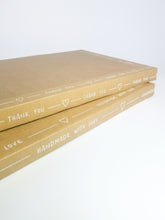 Load image into Gallery viewer, 'Handmade With Love' paper packaging tape - 50mm brown