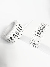 Load image into Gallery viewer, Fragile paper packaging tape - 50mm white