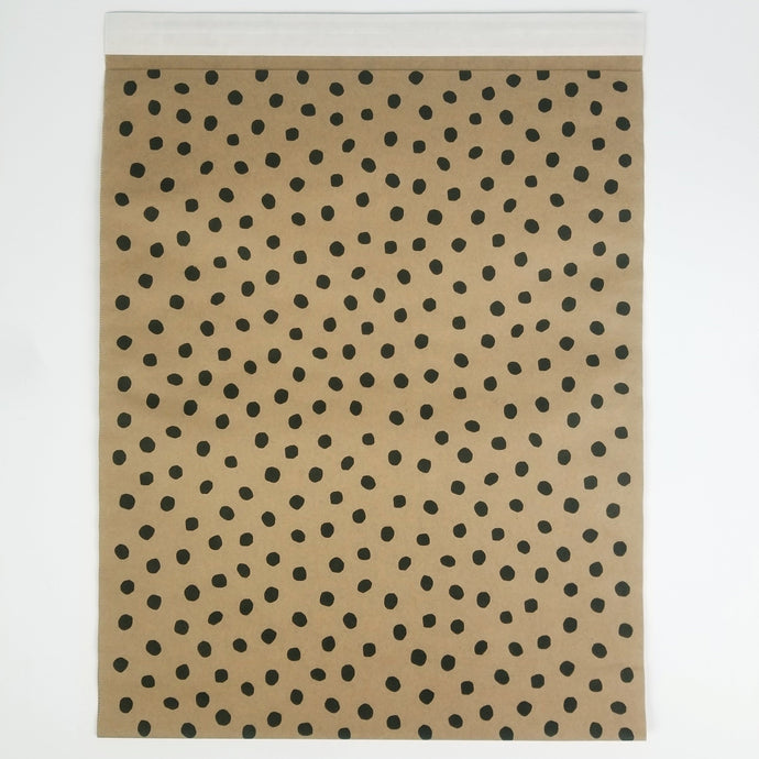 END OF LINE SALE - Paper mailing bag - polka dot design