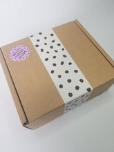 Load image into Gallery viewer, &#39;Pretty Things Inside&#39; spotty stickers made from 100% recycled paper
